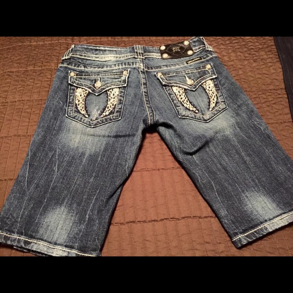Miss Me Bermuda Shorts